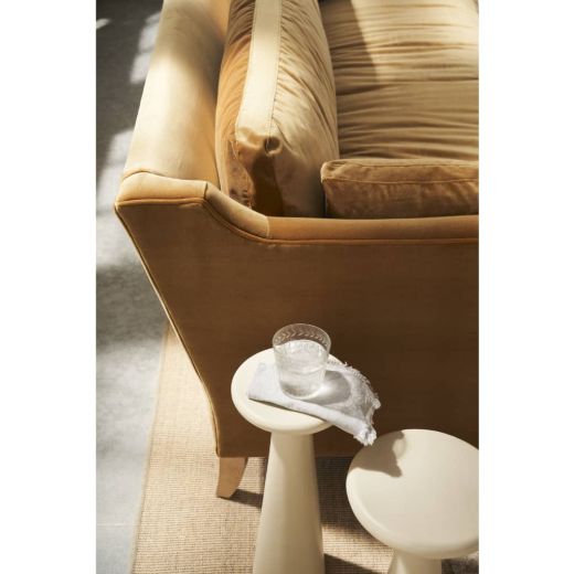 Picture of 90” Quick Ship Madeline Sofa - Antiqued Amber Velvet